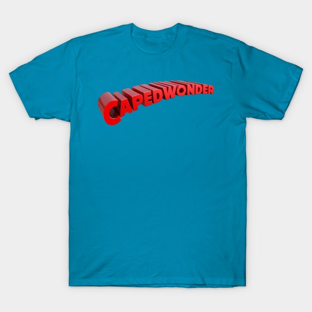 CapedWonder logo 9 T-Shirt by CapedWonder Treasures